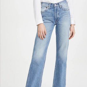 RE/DONE 90's High Rise Loose / 27 / Broken Indigo